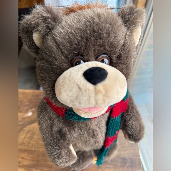 Vtg North Pole Productions Gemmy Animated Holiday Christmas Bear Dances Musical - Picture 2 of 11